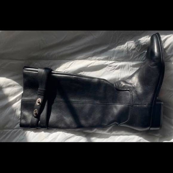 Coach Linette Calf Boots Size Women’s 8.5 - Picture 3 of 5